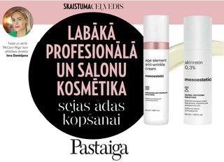 Best professional and salon cosmetics for facial skin care | According to the Latvian magazine PASTAIGA ranking
