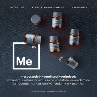 mesoestetic® mesopeel® keemilised koorimised (07.08.2025)