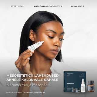 mesoestetic® lahendused aknele kalduvale nahale - blemiderm® ja mesopeel® (20.02.2025)