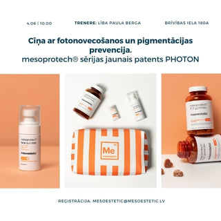 Cīņa ar fotonovecošanos un pigmentācijas prevencija. (6TIP) (04.06.2025)