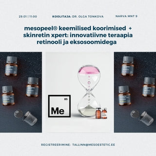 mesopeel® peelings + skinretin xpert: Innovative therapy with retinol and exosomes(29.01.2026)