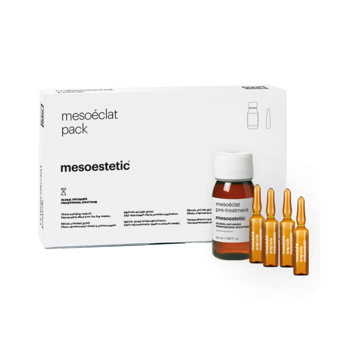 Mesoéclat® professionaalne hooldus kohese toimega noorendamiseks mesoéclat®
